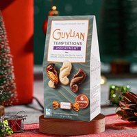 吉利莲 海马形榛子夹心黑巧克力 124g 袋装