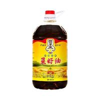 菜子王四川风味菜籽油5L大桶装非转基因家用食用植物油炒菜香