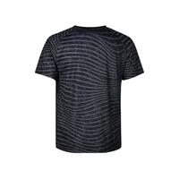 安德玛UNDER ARMOUR运动休闲篮球跑步速干透气男女T恤短裤套装24500509 510黑色T恤 2XL