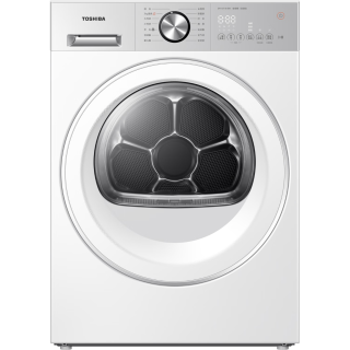 东芝 玉兔2.0系列 蒸发器自清洁 热泵烘干机  白色 10kg