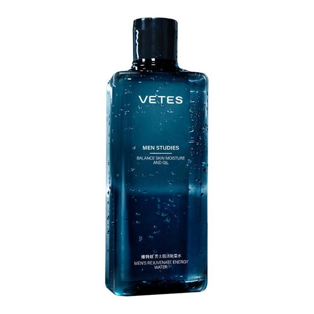 Vetes 男士爽肤水补水保湿控油夏季清爽收缩毛孔护肤水润肤水 500毫升