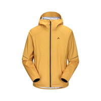 巍德（VAUDE）户外运动登山徒步男女中性款防风防雨3L冲锋衣外套 金盏黄 XL