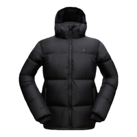 JUNYU 君羽 户外羽绒服男加厚800蓬白鹅绒运动-黑色 L