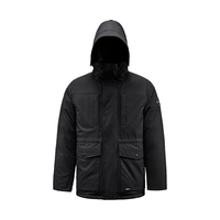 JUNYU 君羽 户外羽绒服男中长款800蓬连帽加厚防水鹅绒服G52177 黑色 S