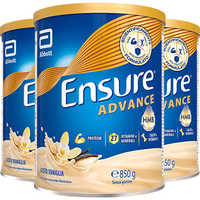 雅培（Abbott）大安素成人奶粉蛋白粉中老年香草味850g*3意大利 大安素香草味850g*3罐