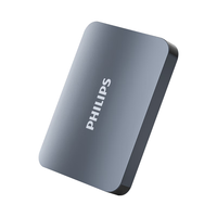 飞利浦（PHILIPS）2TB 移动硬盘 USB3.0 高速大容量21PD系列 2.5英寸 电脑机械硬盘 兼容Mac外接 外置存储办公家庭