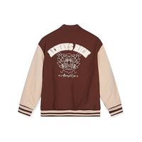 乔丹QIAODAN棉服男棉衣新年龙年保暖防风外套棉袄LWM13242910B 檀褐色/奶茶色 185/2XL