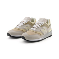 new balance NB官方男鞋女鞋美产复古轻便百搭舒适休闲鞋997系列 浅灰色/米色/浅米色 U997GG