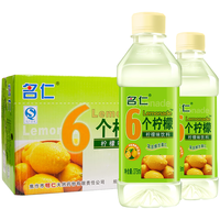 名仁6个柠檬味375ml整箱清新苏打国产苏打水饮品饮料 6个柠檬味 12瓶