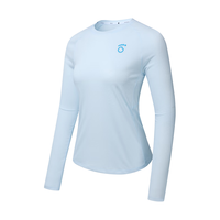 macondo 马孔多 7代 女士运动T恤 MF24C2C001 冰河蓝 XL