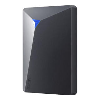 忆捷 双盘备份 移动硬盘  黑色 1TB