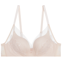 爱慕内衣文胸女花之秘境3/4无托中厚模杯隐孔中厚模杯AM179541 香槟色2EC 80B 36/80B