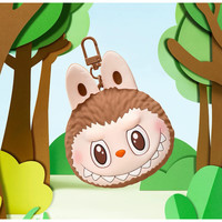 泡泡玛特POPMARTLABUBU怪味便利店系列炸虾耳机包哭娃落日歌会 labubu森林童话耳机包