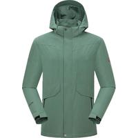 LAFUMA乐飞叶户外冲锋衣男 GORE-TEX防水防风登山徒步外套 LMJA4AG11 森绿色NG 170/92A（46）
