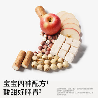 不二宝贝 山药煮苹果水芡实茯苓莲子婴标果汁 105g*10袋