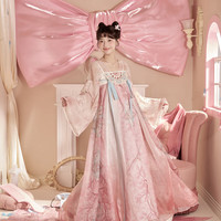 十三余小豆蔻儿春季汉洋折衷汉服 齐胸裙  XL