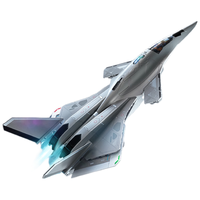 keeppley 奇妙积木 南天门计划系列 23045 白帝空天战机 1:53