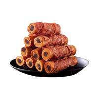狗狗零食鸡肉牛皮卷磨牙棒宠物柯基柴犬大型中型犬耐咬洁齿骨