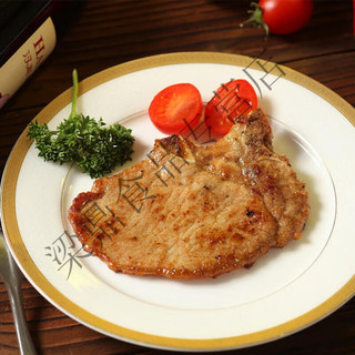 十里馋新鲜冷冻猪大排片 猪肉切片 整箱95-100片 生鲜大排片2斤【约9-11片】
