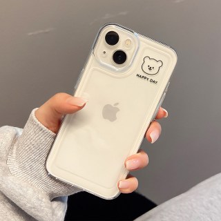 仙茵 iPhone 11 Pro 简约小熊-太空壳 TPU透明手机壳