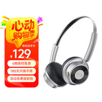 QCY Era 5 复古头戴式耳机明星款时尚无线蓝牙数码头戴式穿搭 胶卷黑 《》胶卷黑