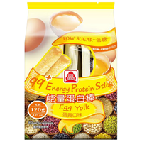 PEITIEN 北田 99低糖 能量棒 蛋黄口味 120g 10g*12条