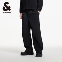 杰克琼斯 杰克·琼斯（JACK&JONES）男士运动休闲裤卫裤合集 224414019黑色 S 170
