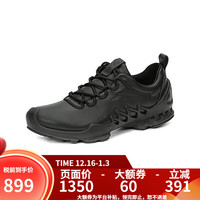 ecco 运动男女鞋透气减震跑步鞋秋季新款 健步探索802834/802834 802833女款-黑色 36