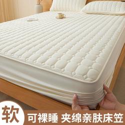 Hodo 夹棉床笠单件家用床垫保护罩 90*190cm单床笠