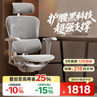 Ergonor 金豪B 2代 人体工学电脑椅 银白色 美国网款