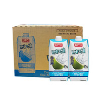 UFC 100%纯椰子水 500ml*12盒