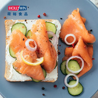 荷裕食品 烟熏三文鱼切片（大西洋鲑）100g 含Ω3  开袋即食