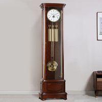 霸王 落地钟 德国12音簧机芯 金丝檀木