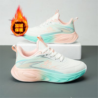 传奇保罗 2025冬季新品加绒防滑时尚休闲风格百搭舒适跑步运动鞋