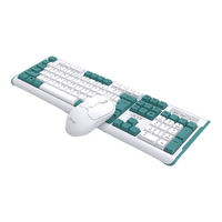 acer 宏碁 OKB0A0 无线键鼠套装 白绿拼色