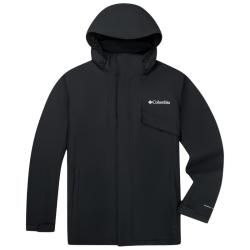 Columbia 银点抓绒内胆三合一防水冲锋衣 XE9099 010色 L