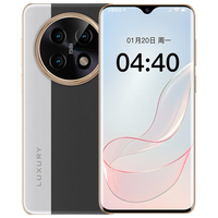 酷派 锋尚70pro超薄智能手机6.5英寸微曲面屏盖板大屏八核百元机价老人老年备用机 墨玉黑128GB