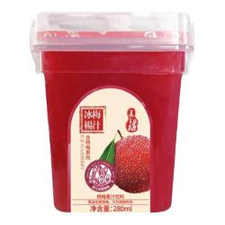 夏至梅 网红冰杨梅汁280ml*8瓶含果肉冰镇果蔬汁整箱酸梅汤饮料