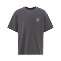 CAT卡特23夏新款男士户外休闲简约百搭时尚宽松基础版圆领短袖T恤 竹青 L