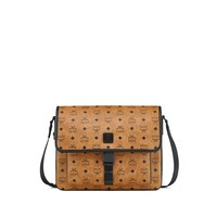 MCM 男士单肩斜挎包 MMMCAKK02BK001 中号