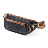 山业 复古斜挎腰包 BAGBCB3T 中号