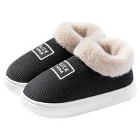 艾格辰 踩屎感男棉拖高帮防滑保暖