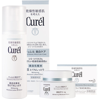 珂润(Curel)圣诞 【屈臣氏】珂润润浸保湿补水护肤套装敏感肌适用 化妆水II140ml+乳霜40g