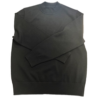 京东京造 针织衫圆领男秋季柔软舒适长袖毛衣打底 燕麦色L