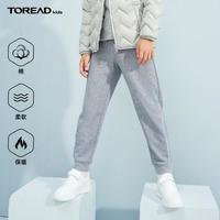 探路者 儿童卫裤春秋男女童裤子户外休闲运动柔软透气运动裤