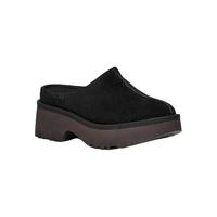 UGG 女士休闲纯色粗跟穆勒鞋 1152731 黑色 40