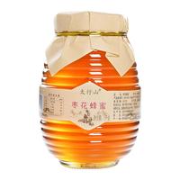 甜蜜万家 2斤土蜂蜜 农家自产枣花蜜纯正蜂蜜玻璃瓶装