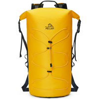 伯希和（Pelliot）户外防水包男徒步游泳溯溪登山浮潜轻便收纳双肩背包165044007蓝