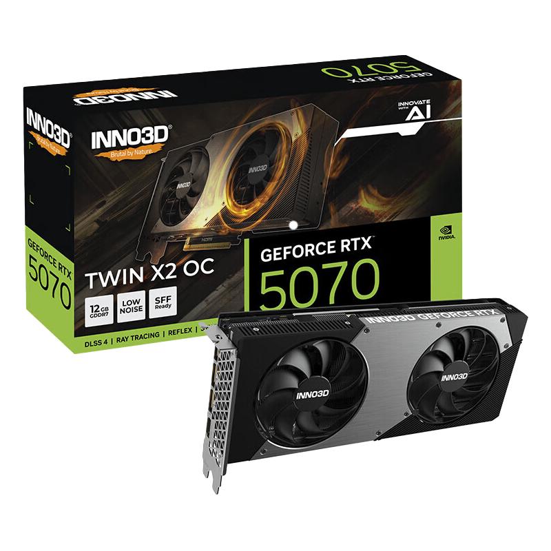 AX电竞叛客 RTX 5070 X2 OC 12GB 显卡