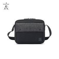 PORTER INTERNATIONAL 牛仔布PATCH WORK斜挎包邮差包单肩包通勤包